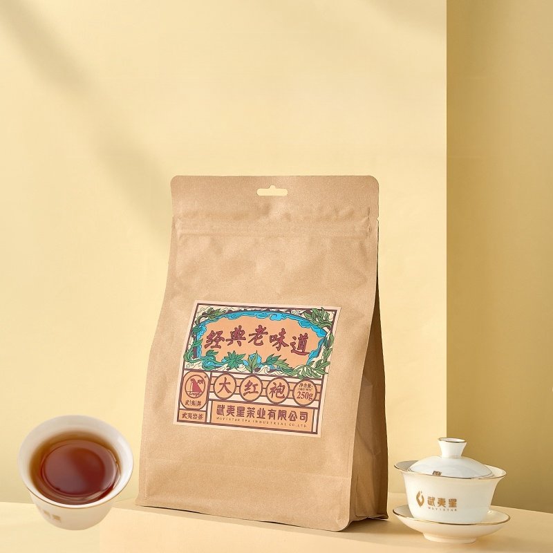 First Grade Strong Aroma Authentic Da Hong Pao Wuyishan Dahongpao Tea Economy Bulk Pack 250g First Grade Strong Aroma Authentic Da Hong Pao Wuyishan Dahongpao Tea Economy Bulk Pack 250g