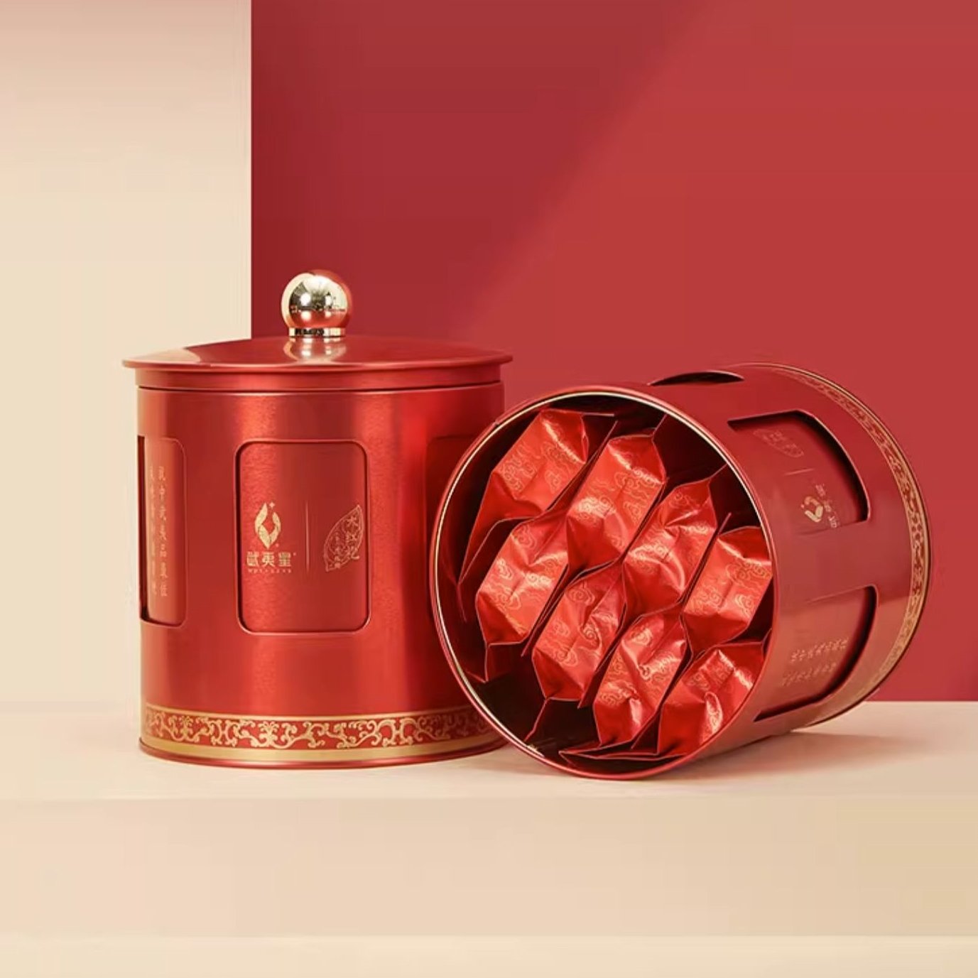 Premium Grade Authentic Floral Scent Da Hong Pao Tea Medium Roast Wuyishan Dahongpao 128g With Gift Box Premium Grade Authentic Floral Scent Da Hong Pao Tea Medium Roast Wuyishan Dahongpao 128g With Gift Box