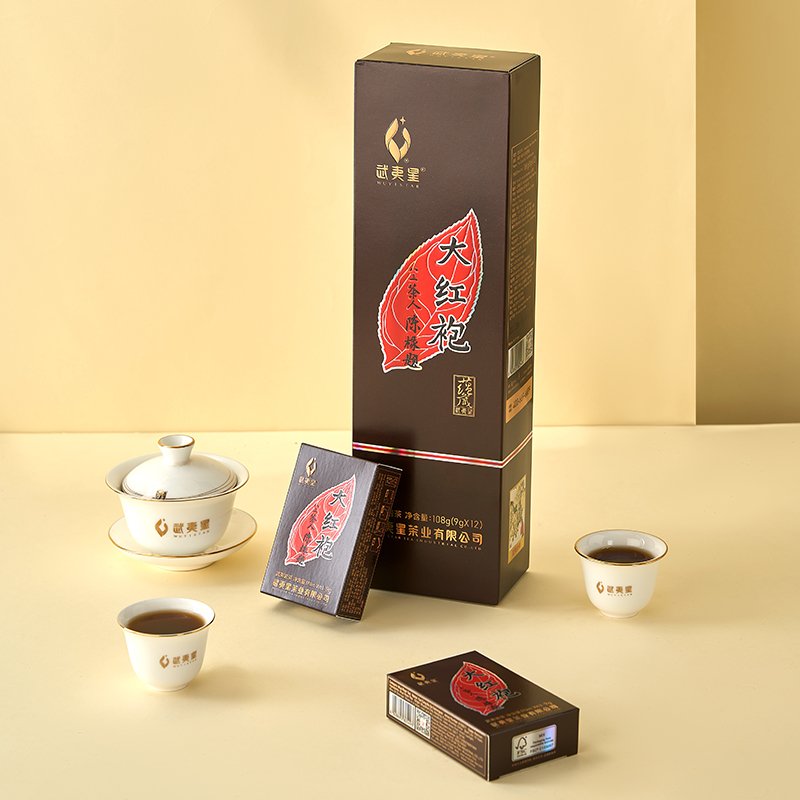 Classic Eight-year-aged Premium Grade Da Hong Pao Oolong Tea Medium-strong Fire Roast Dahongpao 108g Classic Eight-year-aged Premium Grade Da Hong Pao Oolong Tea Medium-strong Fire Roast Dahongpao 108g