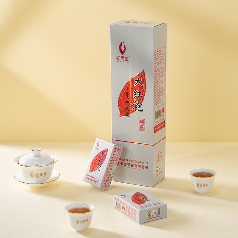 Premium Grade Classic Medium Roast Authentic Da Hong Pao Oolong Tea Mellow And Fruity Aroma Dahongpao 108g Premium Grade Classic Medium Roast Authentic Da Hong Pao Oolong Tea Mellow And Fruity Aroma Dahongpao 108g