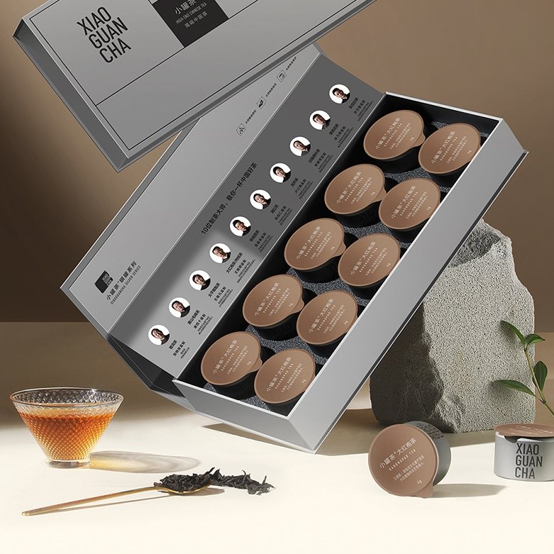 Premium Grade Xiao Guan Cha Da Hong Pao Big Red Robe Oolong Tea Lightly Slow Roasting Total 40g Premium Grade Xiao Guan Cha Da Hong Pao Big Red Robe Oolong Tea Lightly Slow Roasting Total 40g