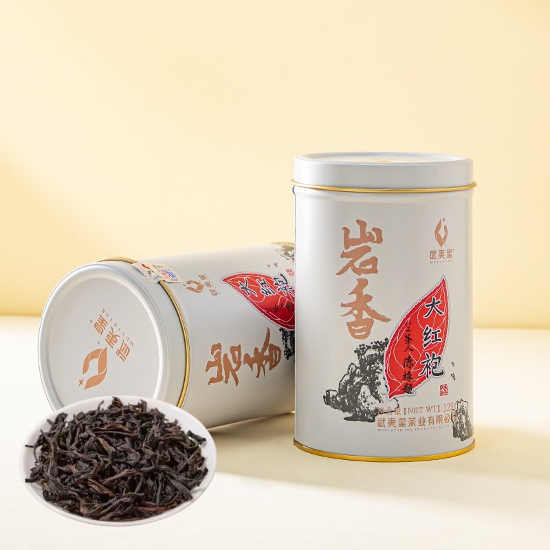 First Grade "rock Aroma" Authentic Da Hong Pao Tee Medium Roasted Big Red Robe 125g For Sale First Grade "rock Aroma" Authentic Da Hong Pao Tee Medium Roasted Big Red Robe 125g For Sale