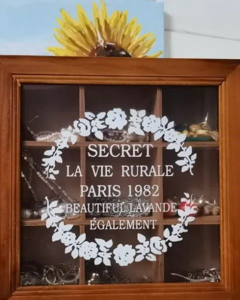 I Bought This Wooden Organizer As A Gift For My Mom And She Absolutely Loves It!